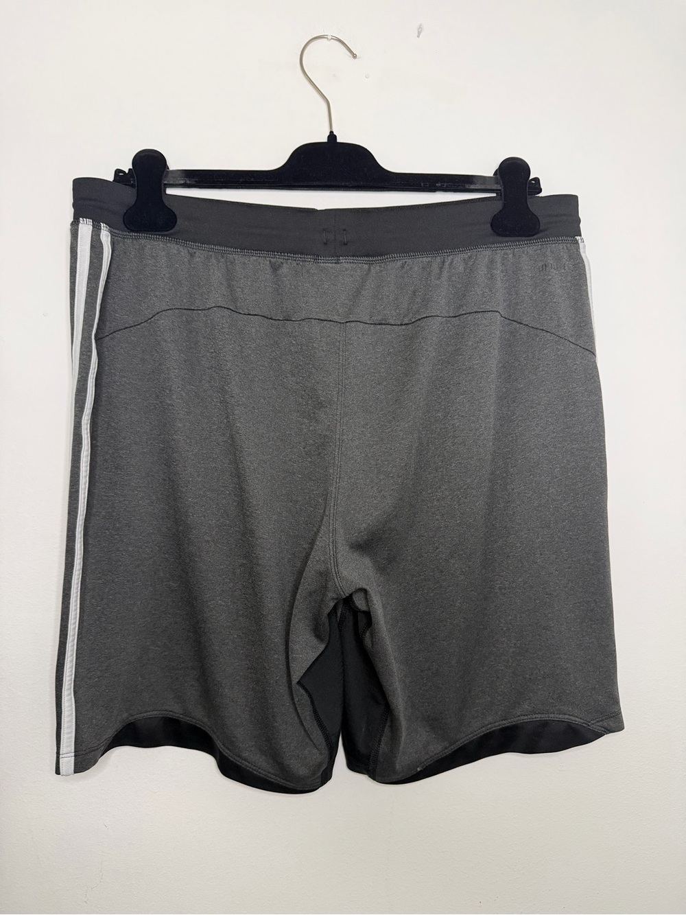 adidas Men’s Gray Athletic Shorts - Picture 2 of 4